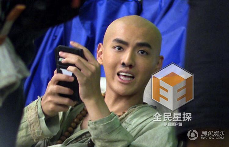 西游降魔2曝片场照吴亦凡变最帅逗比唐僧
