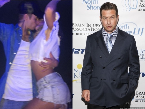 比伯激吻辣模有新欢 比伯激吻辣模有新欢