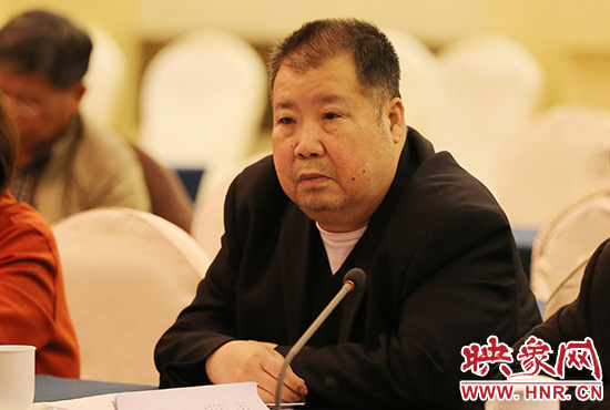 全国人大代表,著名作家凌解放(笔名二月河)对南水北调丹江口水库水源