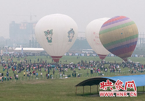 2014年郑州航展活动现场