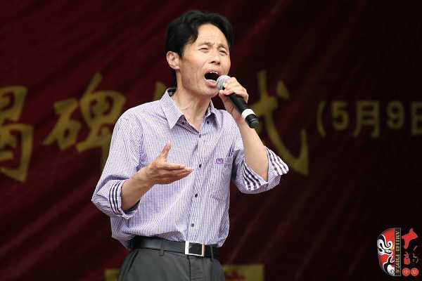 曲剧宗师·一代名伶朱六来先生纪念碑落成