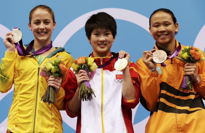 陈若琳跳水十米台夺冠