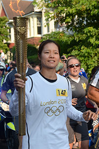 李娜成唯一现役中国运动员火炬手