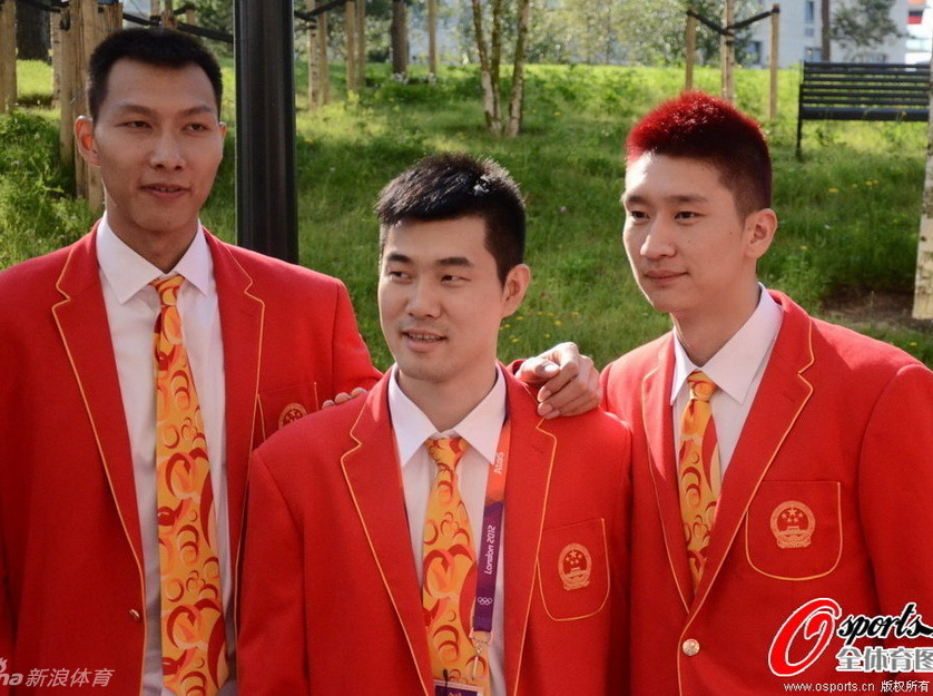 中国奥运代表团升旗仪式
