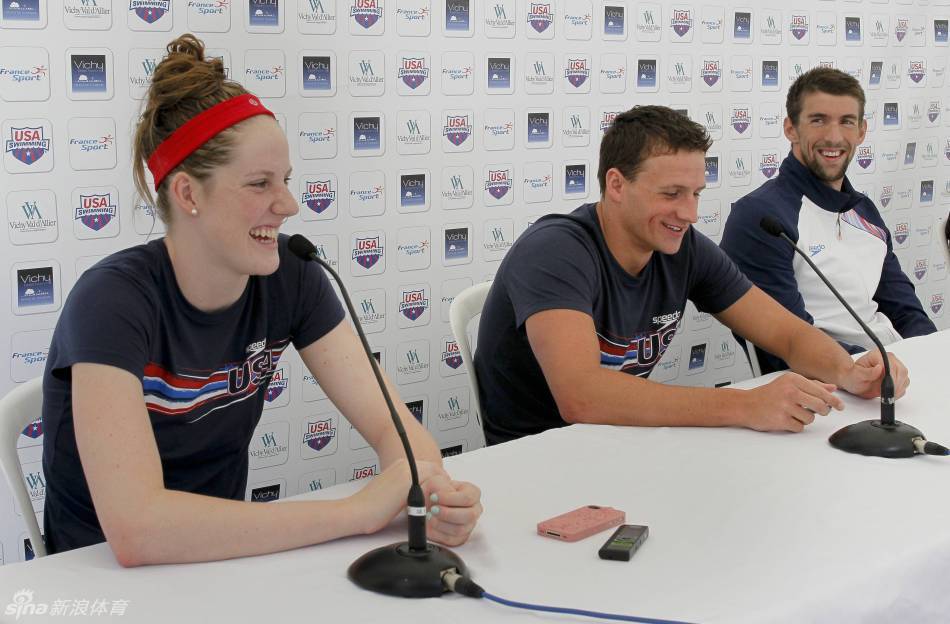 美国游泳队训练备战