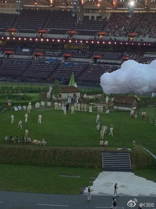 网友揭秘奥运开幕式