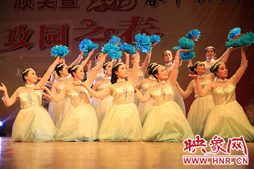 虞城县举办2015“香玫园之春”春节联欢晚会