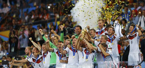 世界杯战报:德国加时绝杀胜阿根廷夺冠