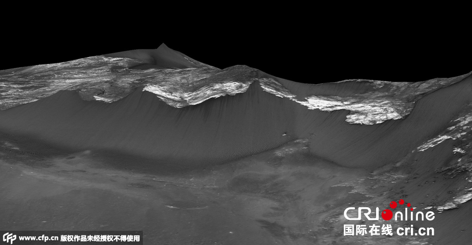 NASA宣布在火星表面发现液态水证据