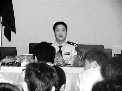 原夏县公安局长孙宏军资料图。他涉嫌违纪违法目前被调查。