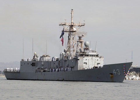 美国众院通过售台巡防舰法案中方一贯反对