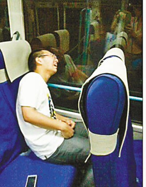 朱江突然发病（市民供图）