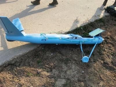 韩国3月31日发现的疑似朝鲜无人机。