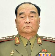 资料图：朝鲜前任人民武力部部长、人民军大将金格植