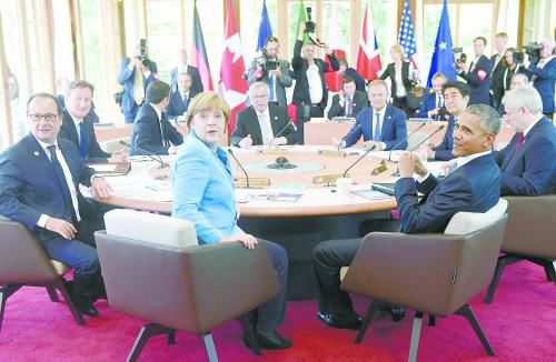 G7开会绕不开俄中话题 日本撺掇引入南海议题