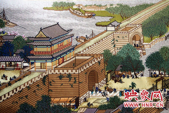 《清明上河图》局部。