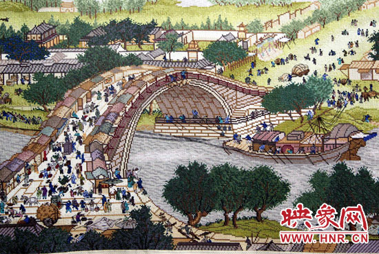 《清明上河图》局部。