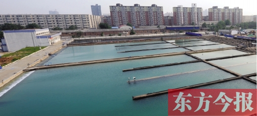 11月8日，郑州柿园水厂，阶梯水价近日成为热议的话题