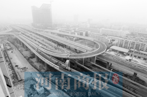 即将通车的三环快速路北三环文化路立交 即将通车的三环快速路北三环文化路立交