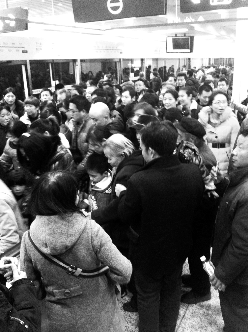 元旦当天的客流量比开通首日多出一倍