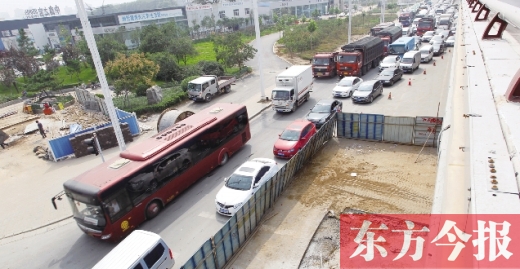 郑州西三环启动道路综合整治 郑州西三环启动道路综合整治