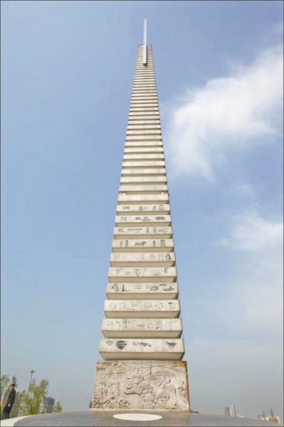 　驻马店的天中塔，1999年前后，驻马店市政府曾想把驻马店改为天中。