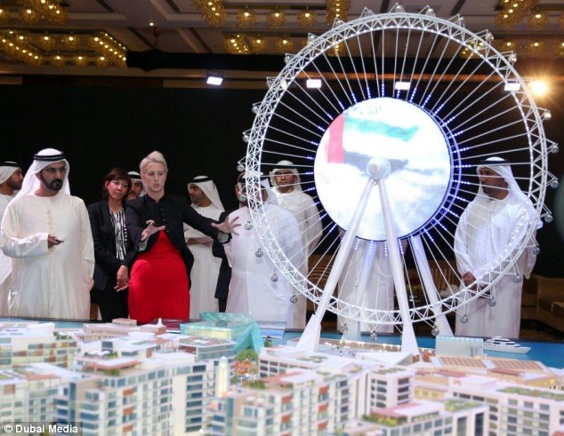 迪拜拟2015年建成全球最大摩天轮