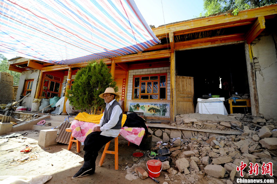 甘肃定西地震：岷县永光村救援现场直击