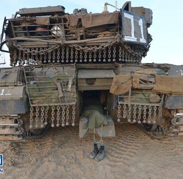 加沙边境以色列的部队
