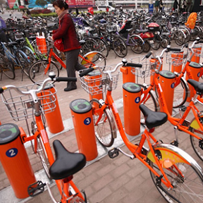 南京投放公共自行车