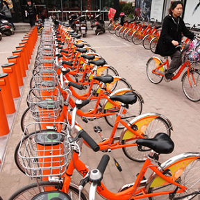南京投放公共自行车