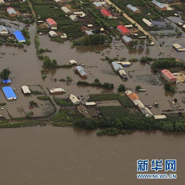 黑龙江发30年一遇洪水