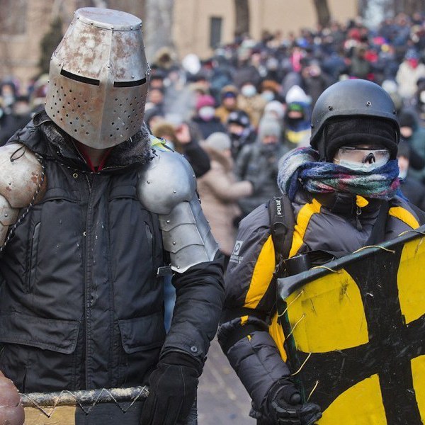 乌克兰的抗议奇观