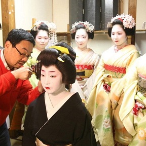 日本京都舞伎排练场
