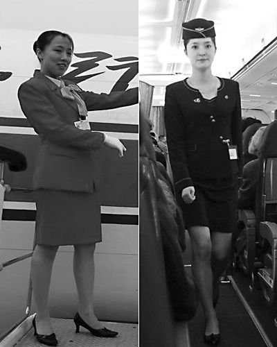 韩国媒体11日纷纷报道了朝鲜高丽航空空姐换装的消息，并认为新服装更能体现女性美。