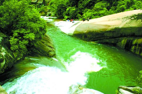 山花烂漫龙潭沟清明踏青好去处(图)