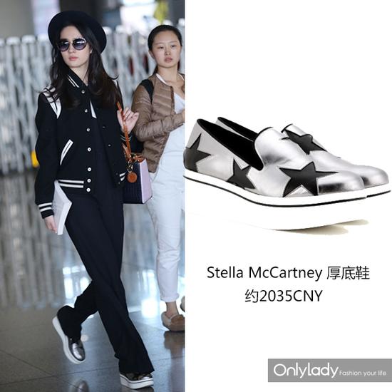 刘亦菲穿Stella McCartney鞋子