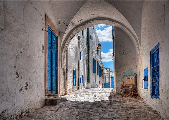 时光之旅 品味蓝白小镇的突尼斯