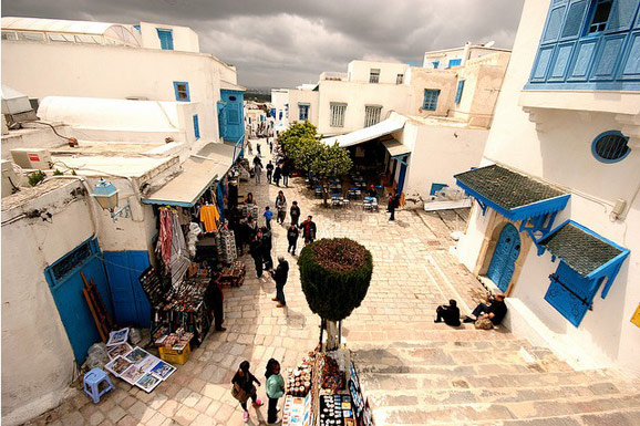 时光之旅 品味蓝白小镇的突尼斯