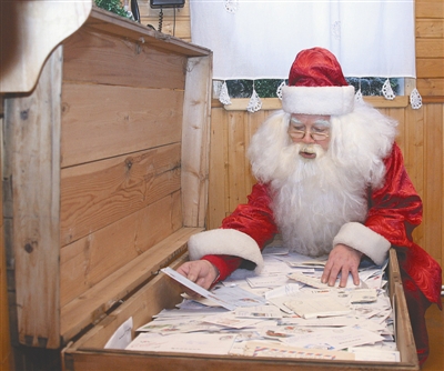 去芬兰拜访圣诞老人