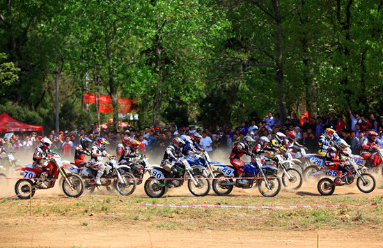 河南省第六届摩托车场地越野公开赛将在驻马店举行