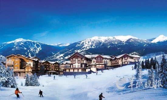 冬季长白山滑雪场迎来旅游旺季