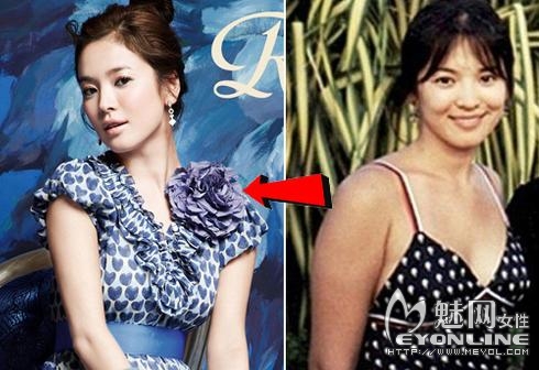 韩国女星减肥前后对比 整容加减肥马上变个人！