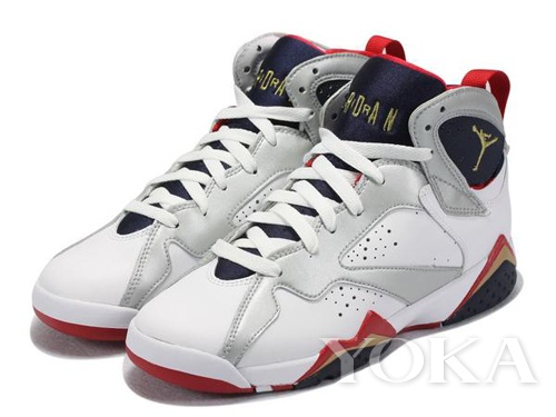 AIR JORDAN 7 RETRO GS 奥运色 AIR JORDAN 7 RETRO GS 奥运色