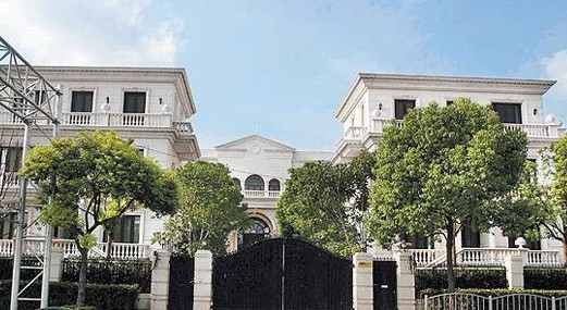 李连杰上海亿万豪宅外观(资料图)