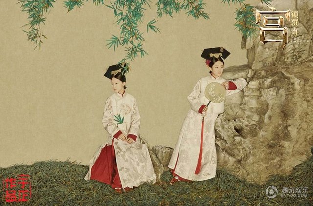 《宫锁沉香》曝工笔画