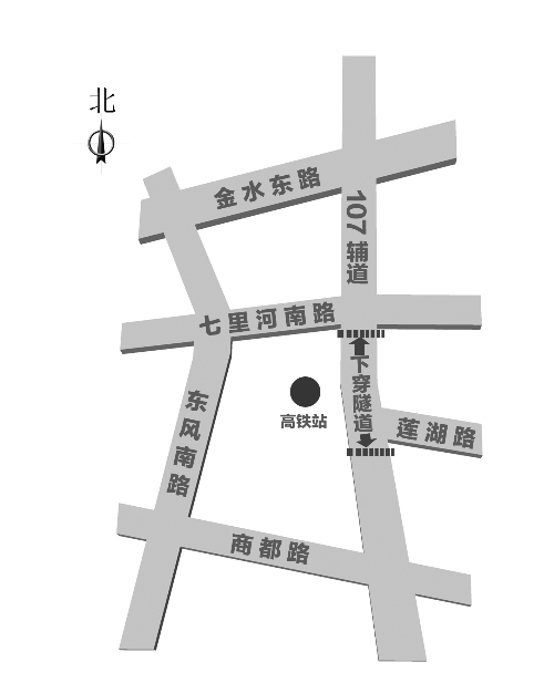 107辅道下穿隧道正式通车　