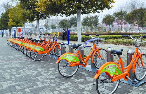 永城市投放600辆公共自行车