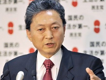 日本前首相鸠山由纪夫（资料图）