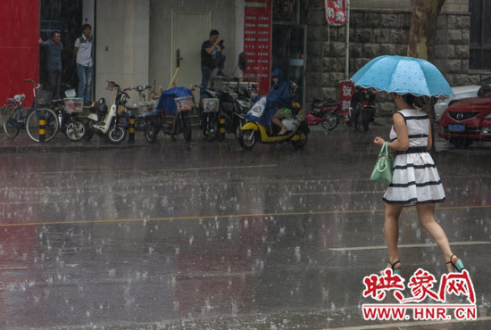 7月3日郑州大部分地区下了暴雨
